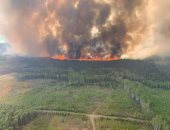 حرائق الغابات فى كندا