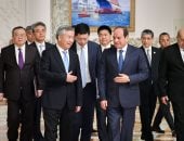 الرئيس السيسى يستقبل وفدًا صينيًا رفيع المستوى