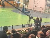 احد ملاعب نادى جامعة حلوان الاجتماعى