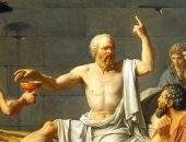 لوحة موت سقراط 