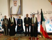 وزير العمل يشارك السفارة الكويتية احتفالها بالعيد الوطنى