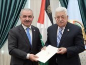 الرئيس الفلسطيني ورئيس الوزراء المستقيل