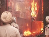 حريق بالهند - أرشيفية