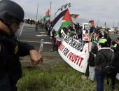 احتجاجات ضد حرب غزة فى امريكا
