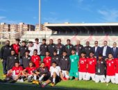 سفارة مصر بالجزائر تلتقى لاعبى منتخب الناشئين