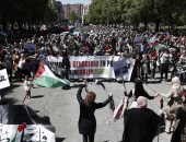 مسيرة دعم فلسطين - ارشيفية