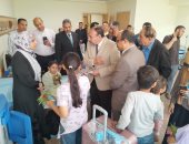 مستشفيات جامعة الأزهر تستقبل مصابي غَزَّة