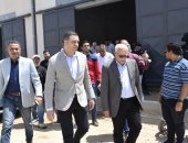 محافظ بورسعيد يتفقد المجمع الصناعى الجديد 