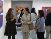 افتتاح معرض ود للأردنية دلندا الحسن
