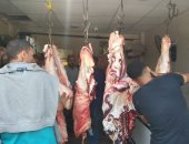 حملة تفتيشية على محلات بيع اللحوم والأسماك بالحوامدية