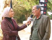كامل الباشا والكاتبة الصحفية سارة صلاح 