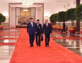 الرئيس السيسى خلال زيارته للصين