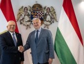 رئيس مجلس النواب مع رئيس وزراء المجر