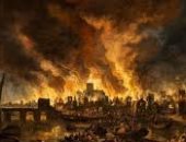 حريق مدينة القسطنطينية 