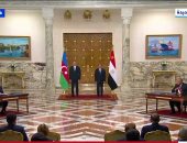 الرئيس عبد الفتاح السيسي ورئيس أذربيجان