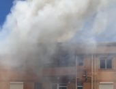 حريق داخل شقة سكنية فى التجمع