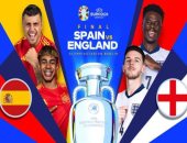 صراع ناري بين إسبانيا وإنجلترا فى نهائي "يورو 2024".. "الماتادور" يسعى لحصد لقب أمم أوروبا للمرة الرابعة والتفوق على ألمانيا.. "الأسود الثلاثة" فى مهمة البحث عن اللقب الأول.. والإنجليز يتفوقون تاريخياً