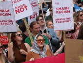 مظاهرات مناهضة للعنصرية فى المملكة المتحدة 