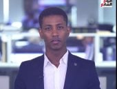 أحمد الجعفري خلال تغطية تليفزيون اليوم السابع عن قرارات الأهلى