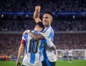 لاوتارو مارتينيز يحرز هدف الأرجنتين الأول أمام أنجولا وديا