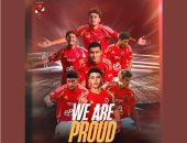 لاعبو الاهلي في منتخب الناشئين