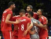  فريق رجال الكرة الطائرة بالنادى الأهلى