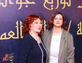 الكاتبة الصحفية ورئيس تحرير جريدة اليوم السابع علا الشافعي والفنانة نبيلة عبيد