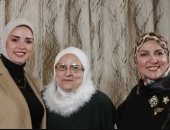 الاعلامية دعاء فاروق والزميلة جيرمين شلبى 