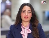 نهال رافت المذيعة بتليفزيون اليوم السابع