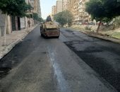 حياة كريمة.. انتهاء رصف شوارع مجلس قروى سندبسط بالمنوفية
