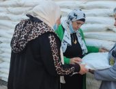 جانب من الحملة التموينية