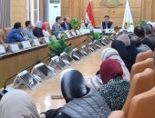 رئيس جامعة بنها خلال لقاء معاونى وكلاء الكليات