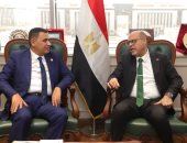 وزير العمل يستقبل رئيس جامعة ساكسوني مصر