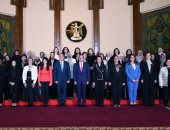 الرئيس السيسى فى لقاء المرأة المصرية والأم المثالية
