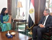 رئيس الأعلى للإعلام يلتقى القائم بأعمال سفير الهند بالقاهرة