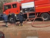الحماية المدنية تسيطر على حريق فى جرن للقمح بالغربية