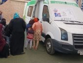 خطة القوافل العلاجية الشهرية لحياة كريمة خلال شهر مايو فى البحر الأحمر قوافل طبية