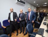 محافظ كفر الشيخ يتفقد مركز محاكاة البورصة