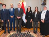 وزيرة التضامن تلتقي السفير الألماني بالقاهرة