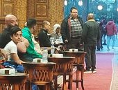 عزاء الفنان الراحل سليمان عيد