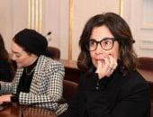 الدكتورة جيهان زكي وزيرة الثقافة