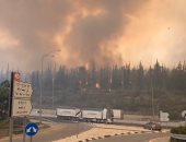 إجلاء سكان 8 بلدات غرب القدس بسبب الحرائق فى إسرائيل