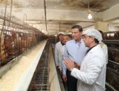 وزير الزراعة ومحافظ الشرقية يتفقدان مشروعات التعاون والإصلاح الزراعي