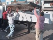 إزالة 426 حالة إشغال طريق داخل مراكز محافظة البحيرة