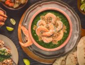 ملوخية بالجمبري