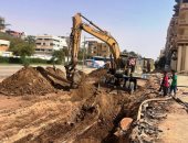 تطوير ورفع كفاءة طريق السادات 