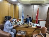 عبد الرحمن عبد الغنى: إنتاج 100 أتوبيس بالنصر للسيارات وتوطين الصناعة لا حياد عنه عبد الرحمن عبد الغنى مع الزميل عبد الحليم سالم