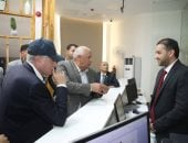 مستشار الرئيس للتنمية المحلية يتفقد مشروعات مجمع المصالح الحكومية بالوادى الجديد