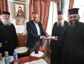 جوهرة الصحراء.. محافظ جنوب سيناء يشارك فى فيلم وثائقى عن دير سانت كاترين