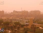 غطاء سحابي ونشاط رياح على مناطق متفرقة بالقاهرة الكبرى والمحافظات